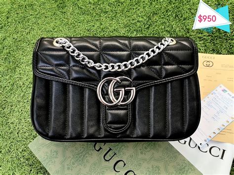 bolsa gucci cadena
